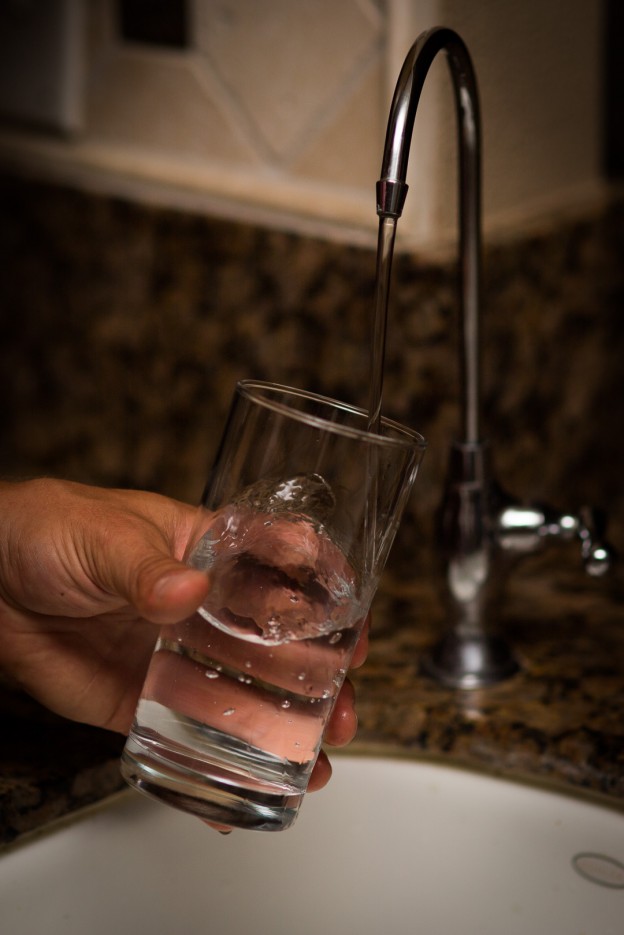 Filtered mineral water directly from the tap